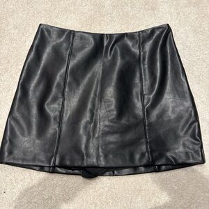 Abercrombie & Fitch Black Mini Pencil Skirt